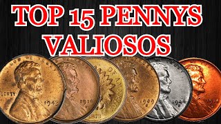 Top 15 Pennys Valiosos de los Estados Unidos💲💲💲💲 Actualizado [upl. by Bever]