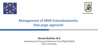 MDR Enterobacterales [upl. by Eico]