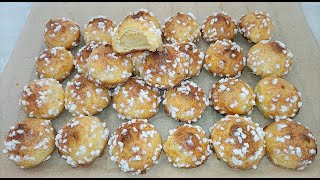 RECETTE DE CHOUQUETTES TRADITIONNELLE MAISON FACILE RAPIDE ET INRATABLE CROUSTILLANTES ET MOELLEUSES [upl. by Ailadi]