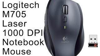 Logitech M705 wireless notebook mouse comparison with MX Performance [upl. by Kim181]