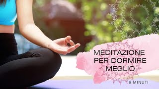 Meditazione guidata per migliorare il sonno e ridurre lo stress [upl. by Erodasi]