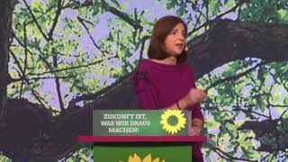 Katrin GöringEckardt  Rede 42 Bundesdelegiertenkonferenz 2017 [upl. by Mariko]