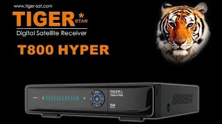 إضافات جديدة على أجهزة TIGER T800 HYPER [upl. by Hanoj636]