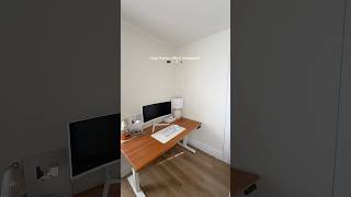 home office makeover 🖥️✨ cozyhome desksetup homeoffice fixerupper roommakeover [upl. by Toffic]