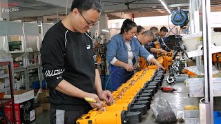 Inside a Chinas Factory The Complete Workflow of Mass Producing High Efficiency Concrete Wall Cutte [upl. by Chaddie131]