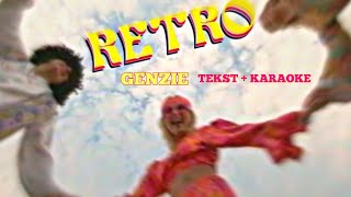 Genzie  Retro tekstkaraoke [upl. by Barny]