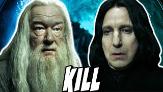 Why Snapes Avada Kedavra Was BLUE When He Killed Dumbledore  Harry Potter Theory [upl. by Preciosa]