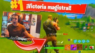 Mi PRIMERA ÉPICA VICTORIA en FORTNITE  AlphaSniper97 [upl. by Arec]