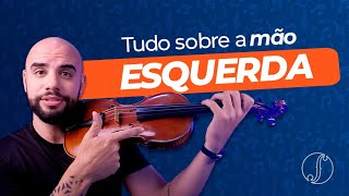 Guia completo sobre a MÃO ESQUERDA no violino 🎻 [upl. by Nager]