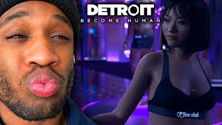 Beating Android Cheeks  Detroit Become Human  Part 4 [upl. by Nosnevets]