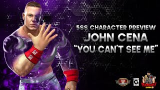 Character Preview John Cena quotYou Cant See Mequot Gameplay  WWE Champions 😺 [upl. by Annawek]