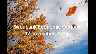 Swedbank Economic Outlook  November 2024 [upl. by Butch]