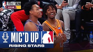 quotWe Made People Laughquot 😁 Mic’d Up CloroxRisingStars Game [upl. by Nwaf431]