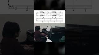 Naruto Ending  Wind Akeboshi  Piano fourhands with Laurencia Natania piano shorts naruto [upl. by Amer655]