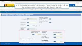 Renta 2022  Deducción por alquiler de vivienda [upl. by Ahswat]