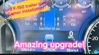 ford f150 trailer TPMS  rear camera kit installation rvlife f150 TPMS [upl. by Ybok]