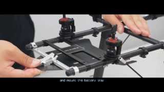 DJI S800 Vibration Absorber Setup Demo [upl. by Bibby]