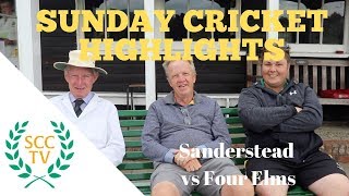 VILLAGE CRICKET SERIES 1 Sanderstead Sunday XI vs Four Elms plus World Cup final reaction [upl. by Louisette]