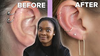 We Got Custom Ear Piercings [upl. by Dahcir]