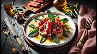 SALTIMBOCCA ALLA ROMANA  IN CUCINA CON MATTEOHS [upl. by Emerej685]