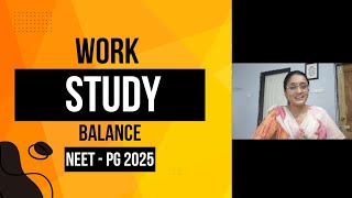 IS IT WISE TO JOIN A JOB AND STUDY  Neet pg 2025Frequently asked questions cleared motivation [upl. by Anot170]