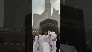 Mashallah Beautiful Raining in Makkah ♥️ islam rain mecca viral trendings shorts makkah [upl. by Avert]