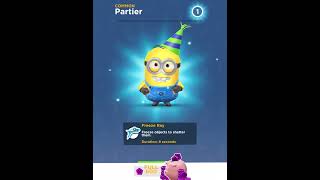 Minion Rush Unlocking PARTIER [upl. by Yelena]