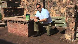 How to apply a color enhancing sealer to pavers part 2 [upl. by Oicafinob]