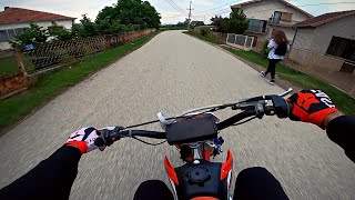 Wpb 190cc Pit bike  Countryside Run [upl. by Aidua]