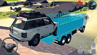 Driving Range Rover 2 And Load On Truck  New Update Wala Range Rover  Android iOS tranding [upl. by Elakram68]