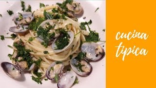 come fare spaghetti alle vongole veracifacile e veloce cucinatipica [upl. by Meaghan492]