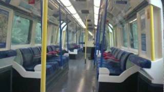 Journey on the Piccadilly Line from Hillingdon to Eastcote [upl. by Yengac]