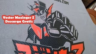 Vinil Textil Cameo 3 Mazinger Z vectores descarga gratis [upl. by Enyamrahc]