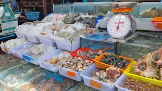 Rawai Seafood Market Phuket Thailand [upl. by Airamana]