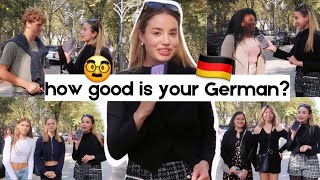 🤣Asking foreigners how they learned GermanCan Germans explain their grammar How to speak German 🇩🇪 [upl. by Anit562]