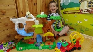 Зоопарк Фишер Прайс Музыкальный паравозик Мультфильм о животных Zoo Fisher Price [upl. by Eendyc730]