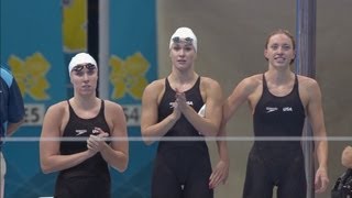 Womens 4 x 200m Freestyle  Heats  London 2012 Olympics [upl. by Queen]