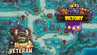 Anurian Plaza  Veteran  3 Stars  Kingdom Rush Vengeance [upl. by Ecirad122]