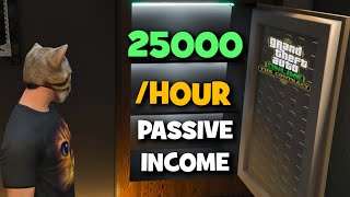 The Biggest Passive Income in GTA Online Agency Safe Explained [upl. by Peednus194]