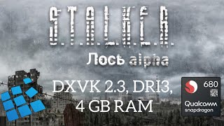 STALKER Lost Alpha DC ExaGear Snapdragon 680 4 GB RAM DXVK 23 DRI3 [upl. by Enileuqkcaj]