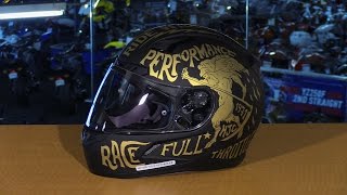 HJC CL17 Rebel Full Face Motorcycle Helmet Review [upl. by Anikes]