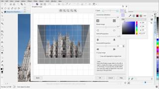 CorelDRAW Graphics Suite X8  Correct Perspective Distortions [upl. by Dougal]