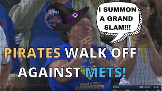 Pirates Walk Off Grand Slam Against Mets breakdown VOODOO [upl. by Apoor272]