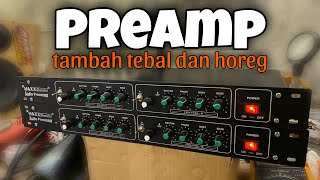 Preamp kendang cloning peavey kb300  bikin kendang makin kental dan bertenaga [upl. by Valene157]