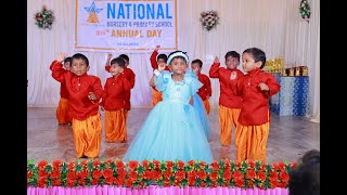 PRE KG DANCEJAMAL JAMALOONATIONAL N amp P SCHOOLSEBATHIAHPURAMANNUAL DAY 2024 [upl. by Lonyer217]