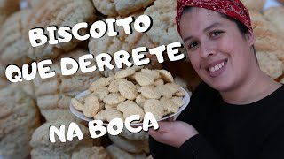 O MELHOR BISCOITO AMANTEIGADO QUE VOCÊ JÁ COMEU DERRETE NA BOCA [upl. by Adianez]