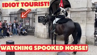 Horse Spooked While IDIOT Tourists Watching it like a Show [upl. by Hctub]