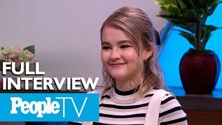 Millicent Simmonds On John Krasinski Running Every Day amp Her Character Regan  PeopleTV [upl. by Eversole301]