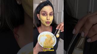 Turmeric face mask for bright glowing skin ✨ [upl. by Ellennahc]