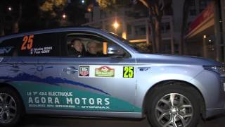 Mitsubishi Outlander PHEV 2014  RALLYE DE MONTECARLO ENERGIES NOUVELLES [upl. by Haiasi]